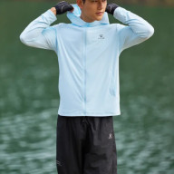 Ветровка KELME Knitted Sun Protection Clothing Light Blue - Ветровка KELME Knitted Sun Protection Clothing Light Blue