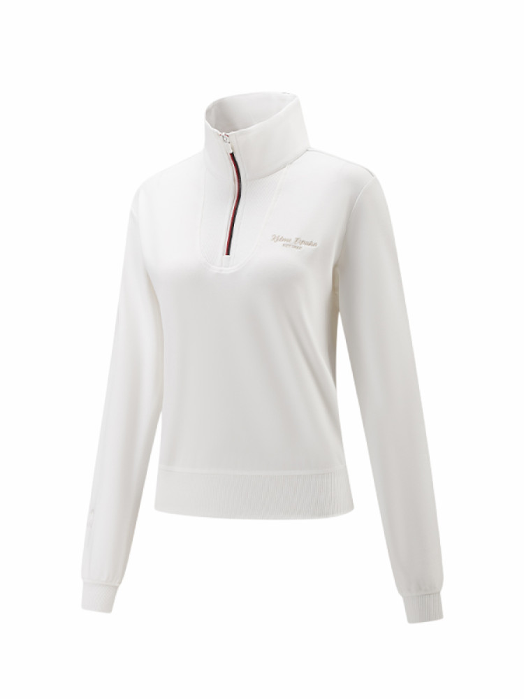 Свитшот KELME Half-Open Sweatshirt White