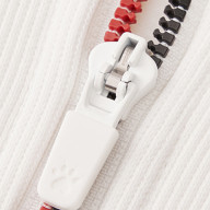 Свитшот KELME Half-Open Sweatshirt White - Свитшот KELME Half-Open Sweatshirt White