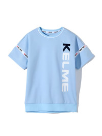 Детская футболка KELME Boys Short Sleeve T-Shirt Light Blue