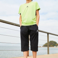 Детская футболка KELME Running Short Sleeve T-Shirt Kid Pistachio - Детская футболка KELME Running Short Sleeve T-Shirt Kid Pistachio