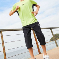 Детская футболка KELME Running Short Sleeve T-Shirt Kid Pistachio - Детская футболка KELME Running Short Sleeve T-Shirt Kid Pistachio