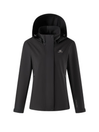 Демисезонная куртка KELME Hooded Woven Jacket Black