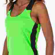 Майка на бретельках RECORD II Зеленый-черный - Майка на бретельках RECORD II Зеленый-черный