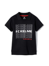 Детская футболка-поло KELME Boys Short Sleeve T-Shirt Black