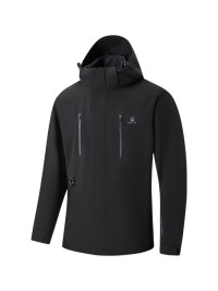 Демисезонная куртка KELME 3-In-1 Softshell Jacket Black