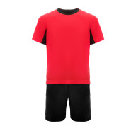 Форма футб. игровая TORRES Classic Junior, FJ-1011-042-140, рост 140 см, полиэстер, красно-черный - Форма футб. игровая TORRES Classic Junior, FJ-1011-042-140, рост 140 см, полиэстер, красно-черный