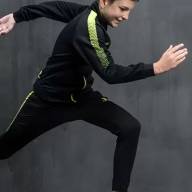 Детская олимпийка KELME Training Jacket Kid Black - Детская олимпийка KELME Training Jacket Kid Black