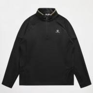 Олимпийка KELME Half Open Long Sleeve T-Shirt Black - Олимпийка KELME Half Open Long Sleeve T-Shirt Black