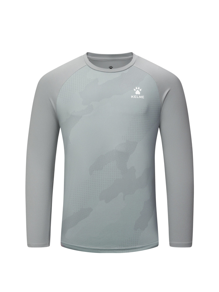 Лонгслив KELME Long Sleeve T-Shirt Grey