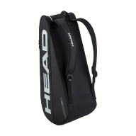 Сумка-чехол HEAD TOUR Racquet Bag M, 260226-BK, с карманом для 6 тен.ракеток, черный - Сумка-чехол HEAD TOUR Racquet Bag M, 260226-BK, с карманом для 6 тен.ракеток, черный