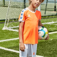 Детская футбольная форма KELME Short Sleeve Football Set Kids (Orange/White) - Детская футбольная форма KELME Short Sleeve Football Set Kids (Orange/White)