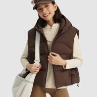 Жилет KELME Down Vest Brown - Жилет KELME Down Vest Brown