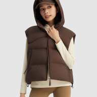Жилет KELME Down Vest Brown - Жилет KELME Down Vest Brown