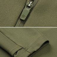 Олимпийка KELME Half Open Long Sleeve T-Shirt Khaki - Олимпийка KELME Half Open Long Sleeve T-Shirt Khaki
