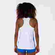 Майка на бретельках RECORD II Белый-синий - Майка на бретельках RECORD II Белый-синий