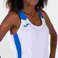 Майка на бретельках RECORD II Белый-синий - Майка на бретельках RECORD II Белый-синий