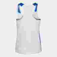 Майка на бретельках RECORD II Белый-синий - Майка на бретельках RECORD II Белый-синий