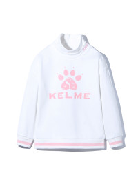Детский свитшот KELME Girl's Turtleneck Sweater White