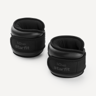 Утяжелители STARFIT WT-701, 1 кг, черный - Утяжелители STARFIT WT-701, 1 кг, черный