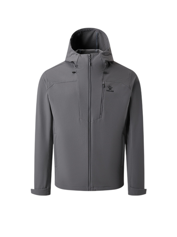Ветровка KELME Hooded Woven Jacket Dark Grey