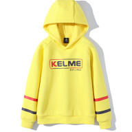 Детское худи KELME Boy's Hooded Sweatshirt Yellow - Детское худи KELME Boy's Hooded Sweatshirt Yellow