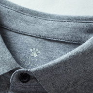 Футболка-поло KELME Short Sleeve Polo Grey - Футболка-поло KELME Short Sleeve Polo Grey