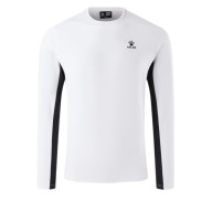 Лонгслив KELME Crew Neck Long-sleeved T-shirt White - Лонгслив KELME Crew Neck Long-sleeved T-shirt White