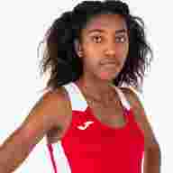 Майка на бретельках RECORD II Красный-белый - Майка на бретельках RECORD II Красный-белый