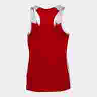 Майка на бретельках RECORD II Красный-белый - Майка на бретельках RECORD II Красный-белый