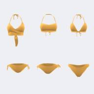 SUJETADOR + BRAGUITA DE BIKINI SANTA MÓNICA II   - SUJETADOR + BRAGUITA DE BIKINI SANTA MÓNICA II  