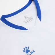 Детская футбольная форма KELME Short-Sleeved Football Suit (White/Blue) - Детская футбольная форма KELME Short-Sleeved Football Suit (White/Blue)
