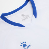 Детская футбольная форма KELME Short-Sleeved Football Suit (White/Blue) - Детская футбольная форма KELME Short-Sleeved Football Suit (White/Blue)
