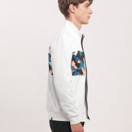 Олимпийка KELME Knitted Coat White - Олимпийка KELME Knitted Coat White