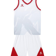 Баскетбольная форма KELME Basketball Clothes (White/Red) - Баскетбольная форма KELME Basketball Clothes (White/Red)