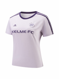 Футболка KELME Crew Neck Short-Sleeved T-Shirt Light Purple