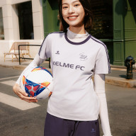 Футболка KELME Crew Neck Short-Sleeved T-Shirt Light Purple - Футболка KELME Crew Neck Short-Sleeved T-Shirt Light Purple