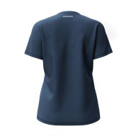 Футболка женская HEAD Club Original T-Shirt W 814845-NV-XS, р.XS, полиэстер, хлопок, эластан, т.сини - Футболка женская HEAD Club Original T-Shirt W 814845-NV-XS, р.XS, полиэстер, хлопок, эластан, т.сини