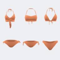SUJETADOR + BRAGUITA DE BIKINI SANTA MÓNICA II   - SUJETADOR + BRAGUITA DE BIKINI SANTA MÓNICA II  
