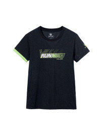 Детская футболка KELME Running Short Sleeve T-Shirt Kid Black