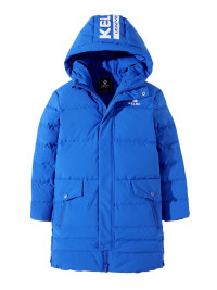 Детский пуховик KELME Boy's Mid-Length Down Jacket Blue