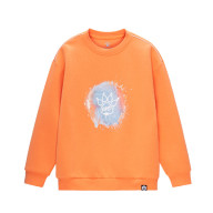 Детский свитшот KELME Round Neck Sweater Orange - Детский свитшот KELME Round Neck Sweater Orange