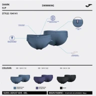 SLIP DE BAÑO SHARK   - SLIP DE BAÑO SHARK  