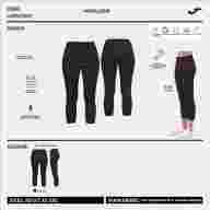 MALLAS 3/4 INDOOR GYM   - MALLAS 3/4 INDOOR GYM  