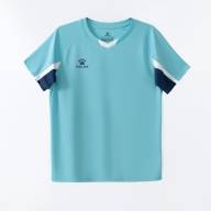 Детская футбольная форма KELME Short-Sleeved Football Suit (Light Blue/Dark Blue) - Детская футбольная форма KELME Short-Sleeved Football Suit (Light Blue/Dark Blue)