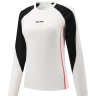 Лонгслив KELME Crew Neck Long-Sleeved T-Shirt (White/Black) - Лонгслив KELME Crew Neck Long-Sleeved T-Shirt (White/Black)