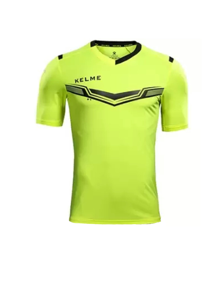 Детская футболка KELME Short Sleeve Football Shirt Kid Light Green