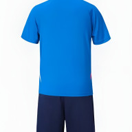 Детская футбольная форма KELME Short-Sleeved Football Suit (Blue/Dark Blue) - Детская футбольная форма KELME Short-Sleeved Football Suit (Blue/Dark Blue)