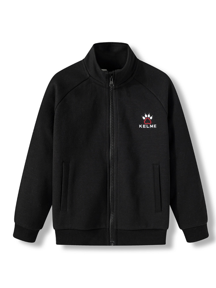 Детская олимпийка KELME Boys Cardigan Sweater Black