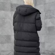 Пуховик KELME Women's Mid-Length Down Jacket Black - Пуховик KELME Women's Mid-Length Down Jacket Black